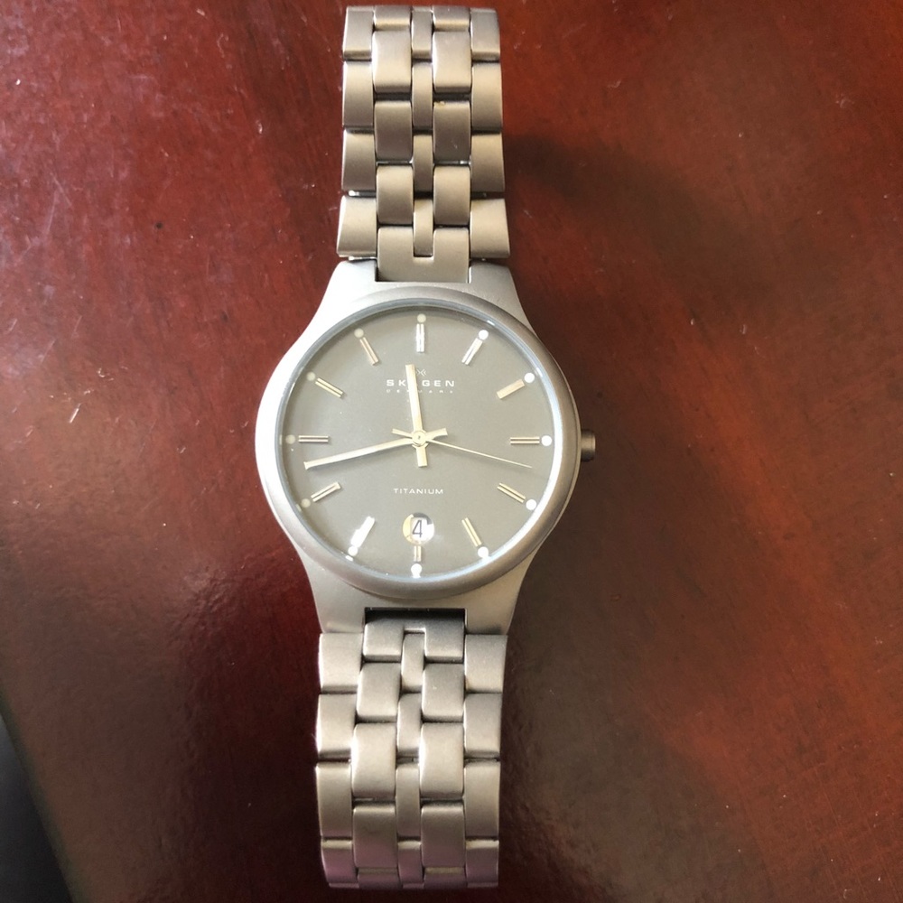 Skagen Denmark Titanium Watch